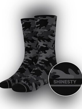 Shinesty The Darkside Super Soft Crew Sock NWT